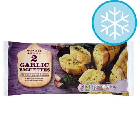 tesco part baked baguette|tesco garlic bread baguette.